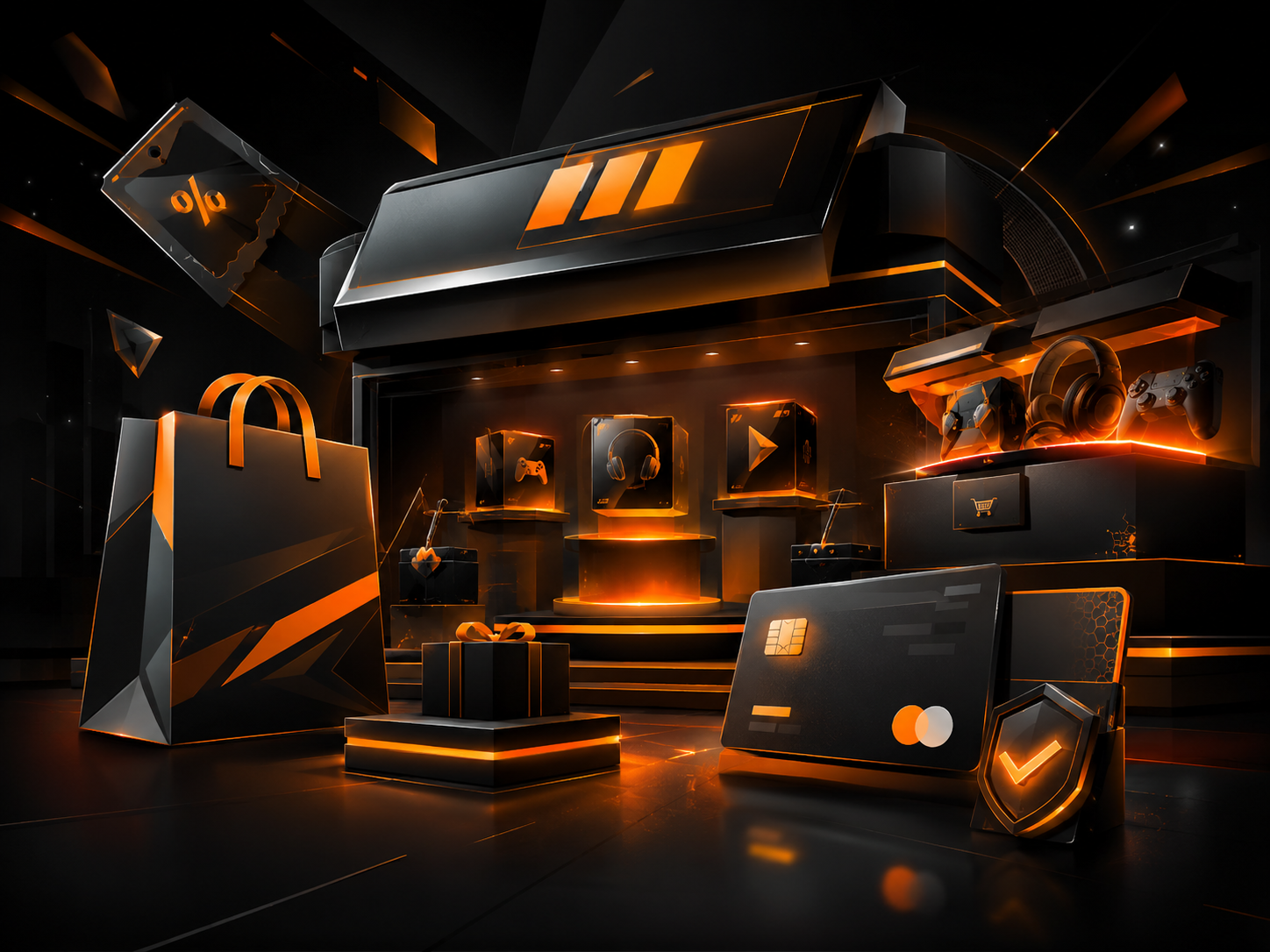 Ilustração do marketplace Extreme Shop